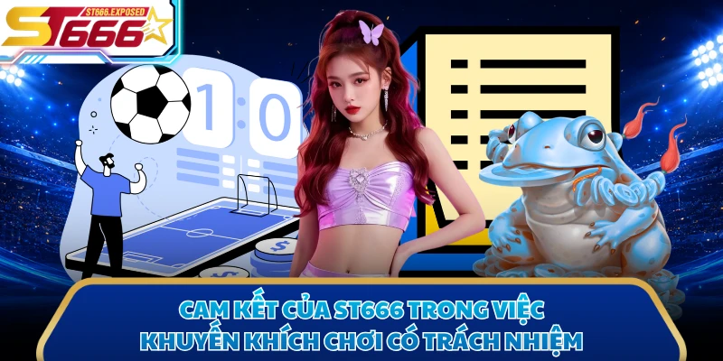 Cam kết của ST666 trong việc khuyến khích chơi có trách nhiệm 